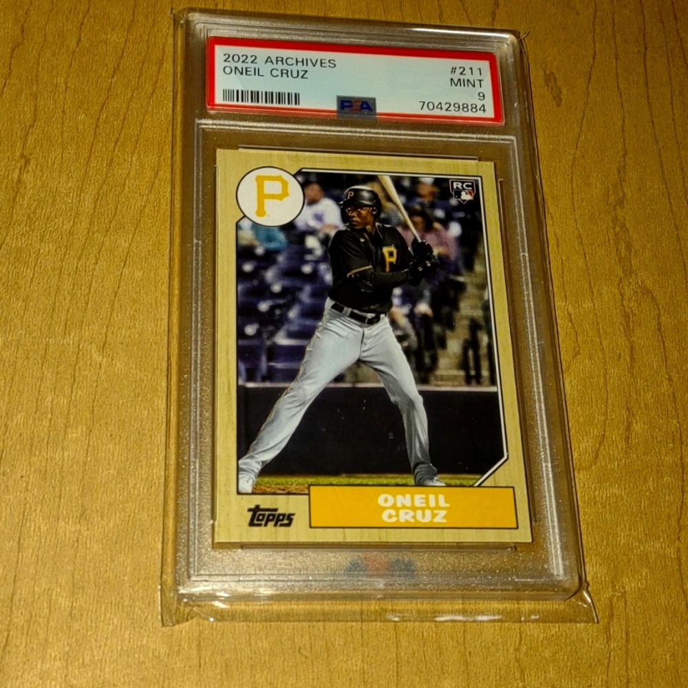 2022 Topps Archives O'Neil Cruz PSA 9